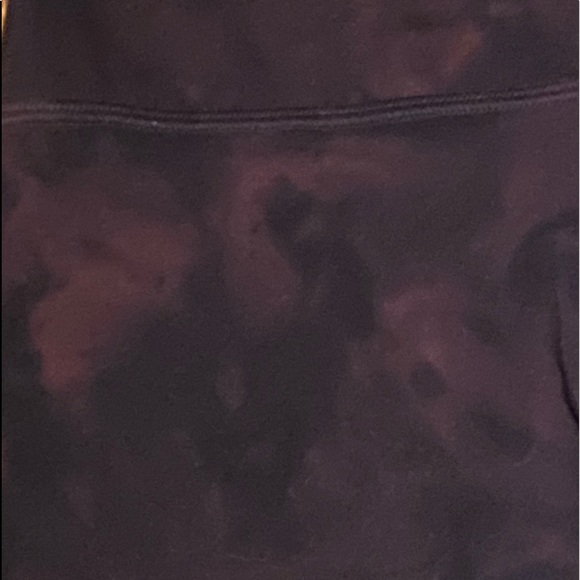 Lululemon Align Leggings - Perfect Condition - Purple Redish Patterned - Picture 2 of 2